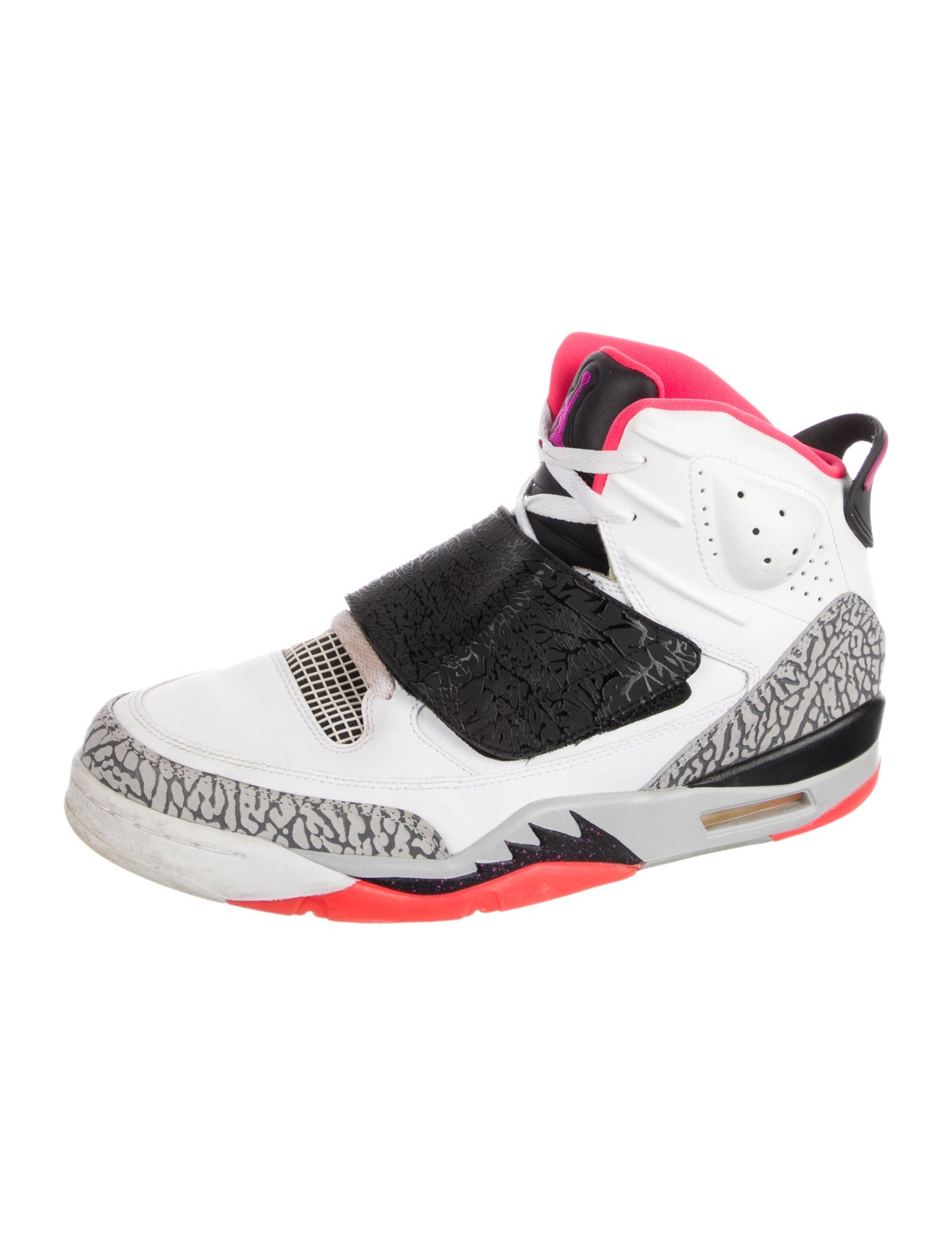 Jordan Leather Printed Sneakers