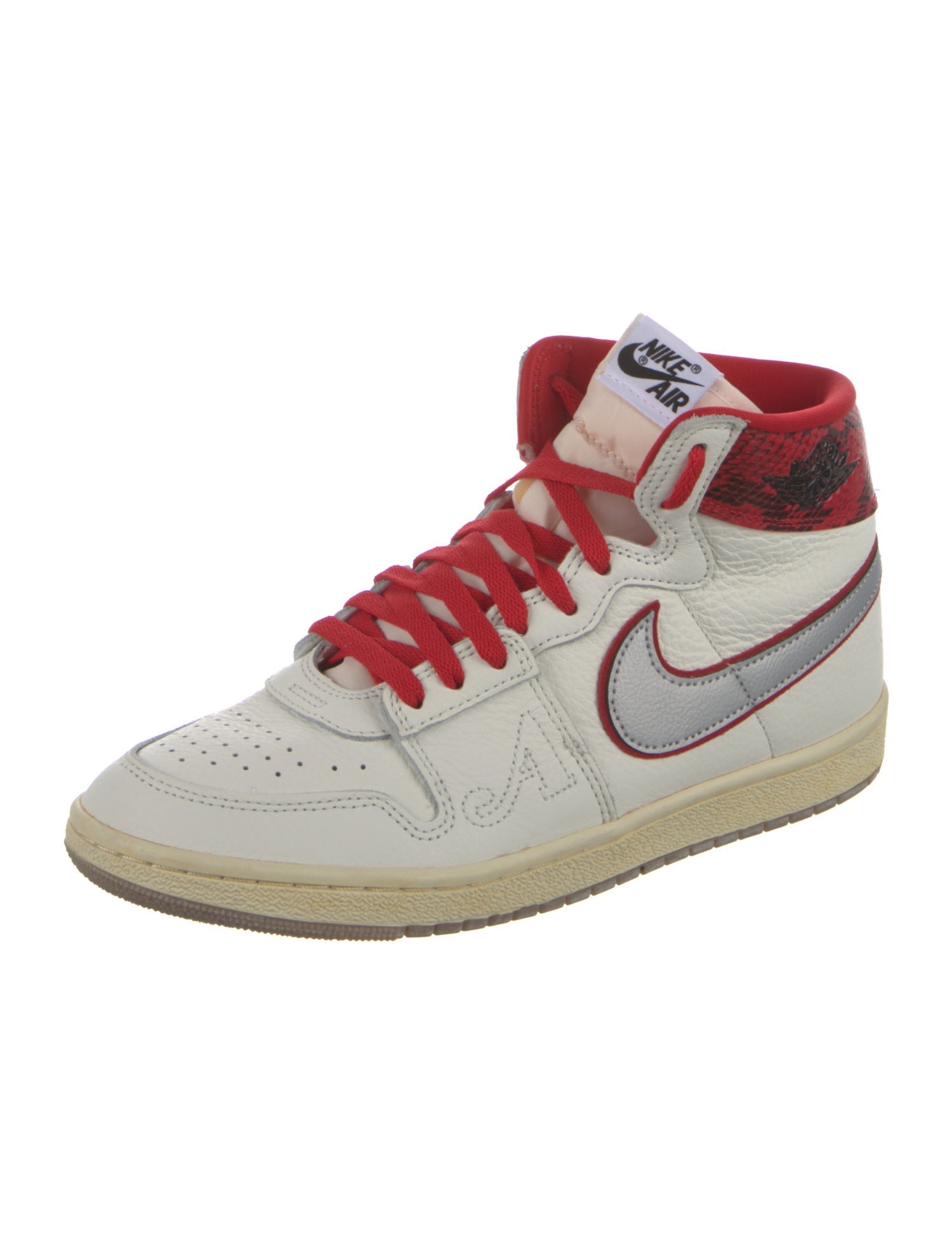 Jordan Leather Printed Sneakers