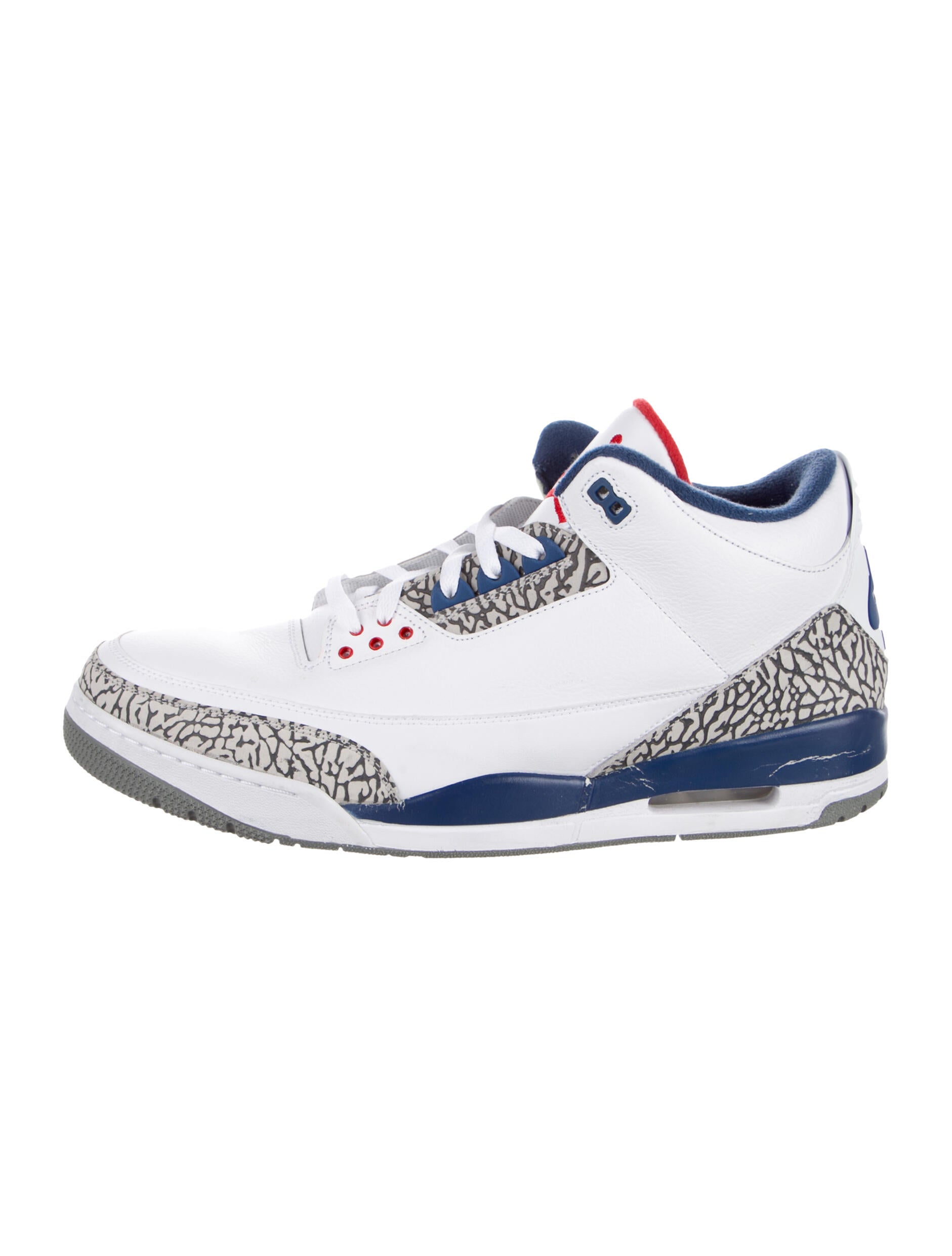 Jordan Leather Printed Athletic Sneakers