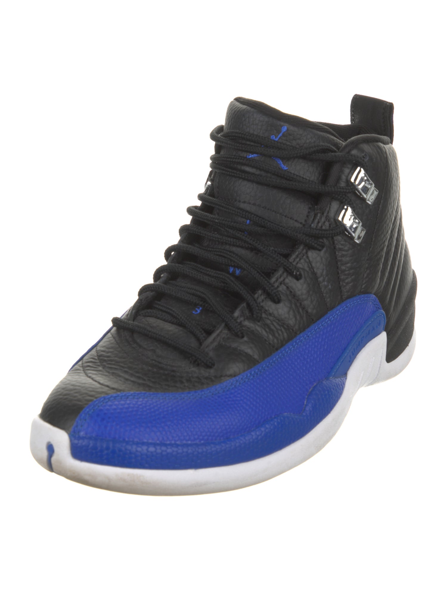 Jordan Leather Colorblock Pattern Sneakers
