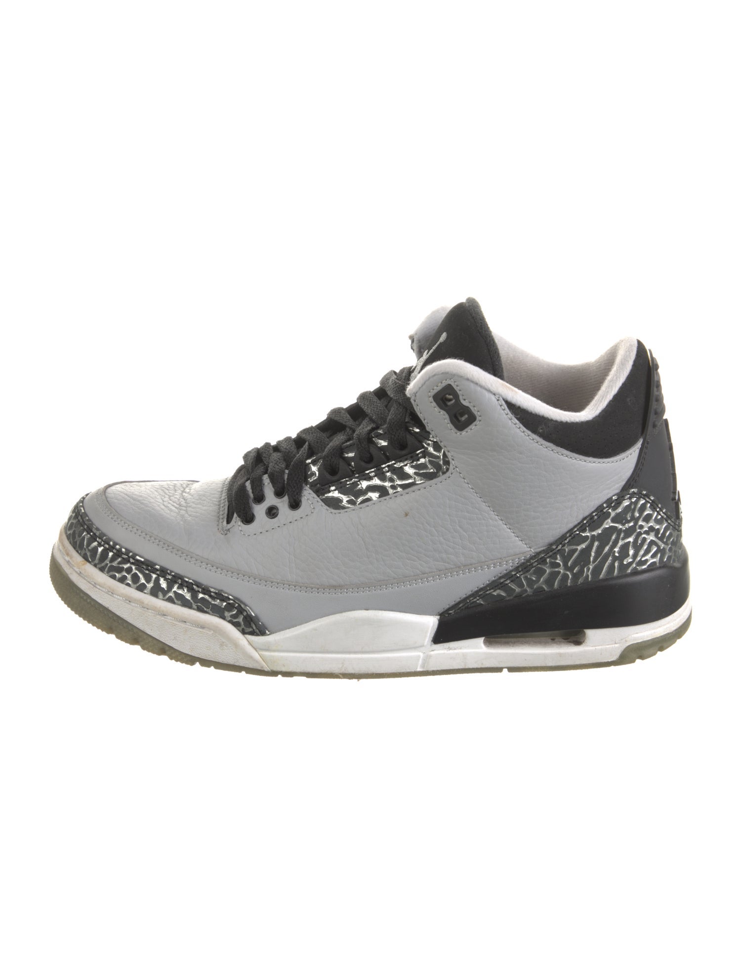 Jordan Leather Printed Athletic Sneakers