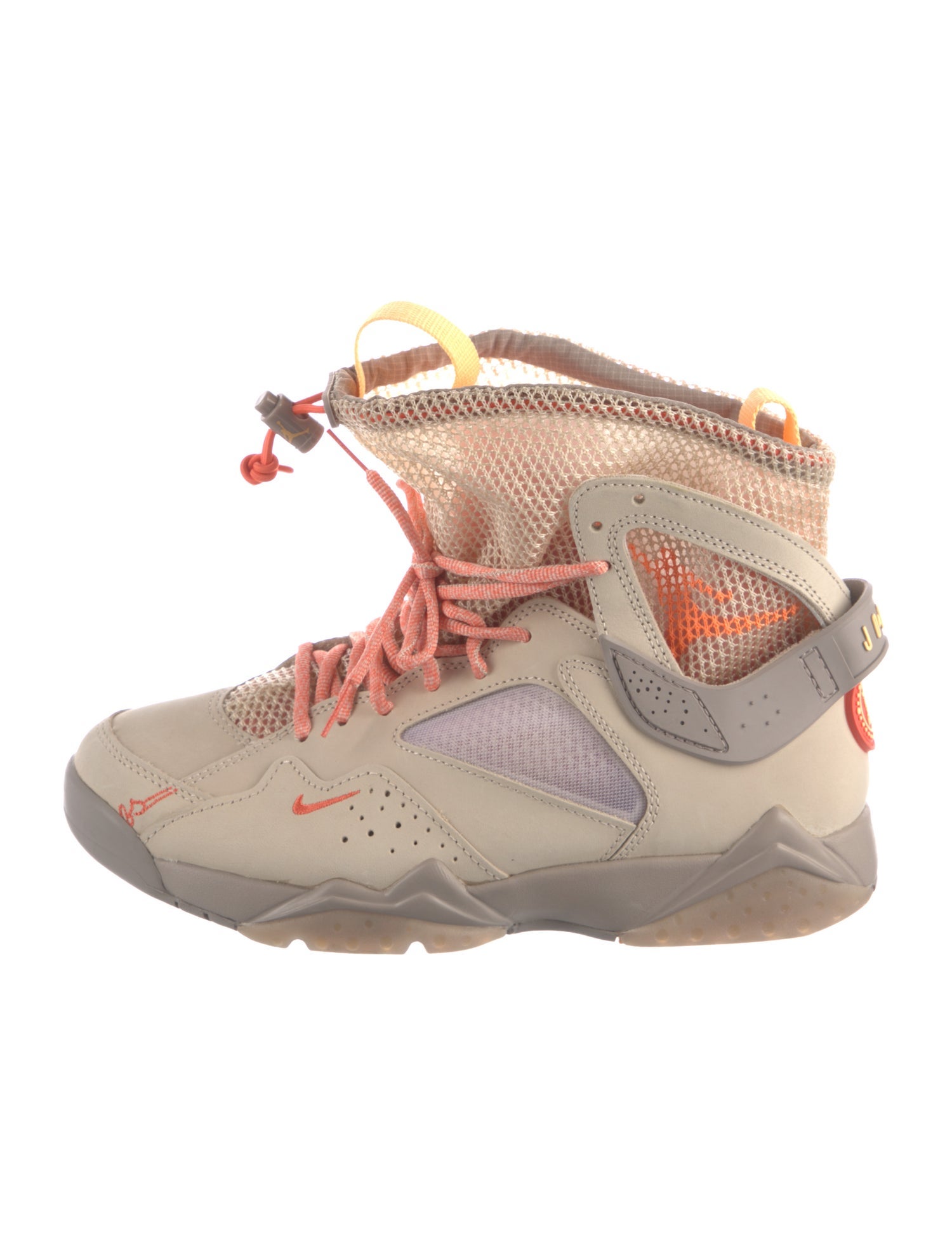 Jordan Mesh Printed Wedge Sneakers