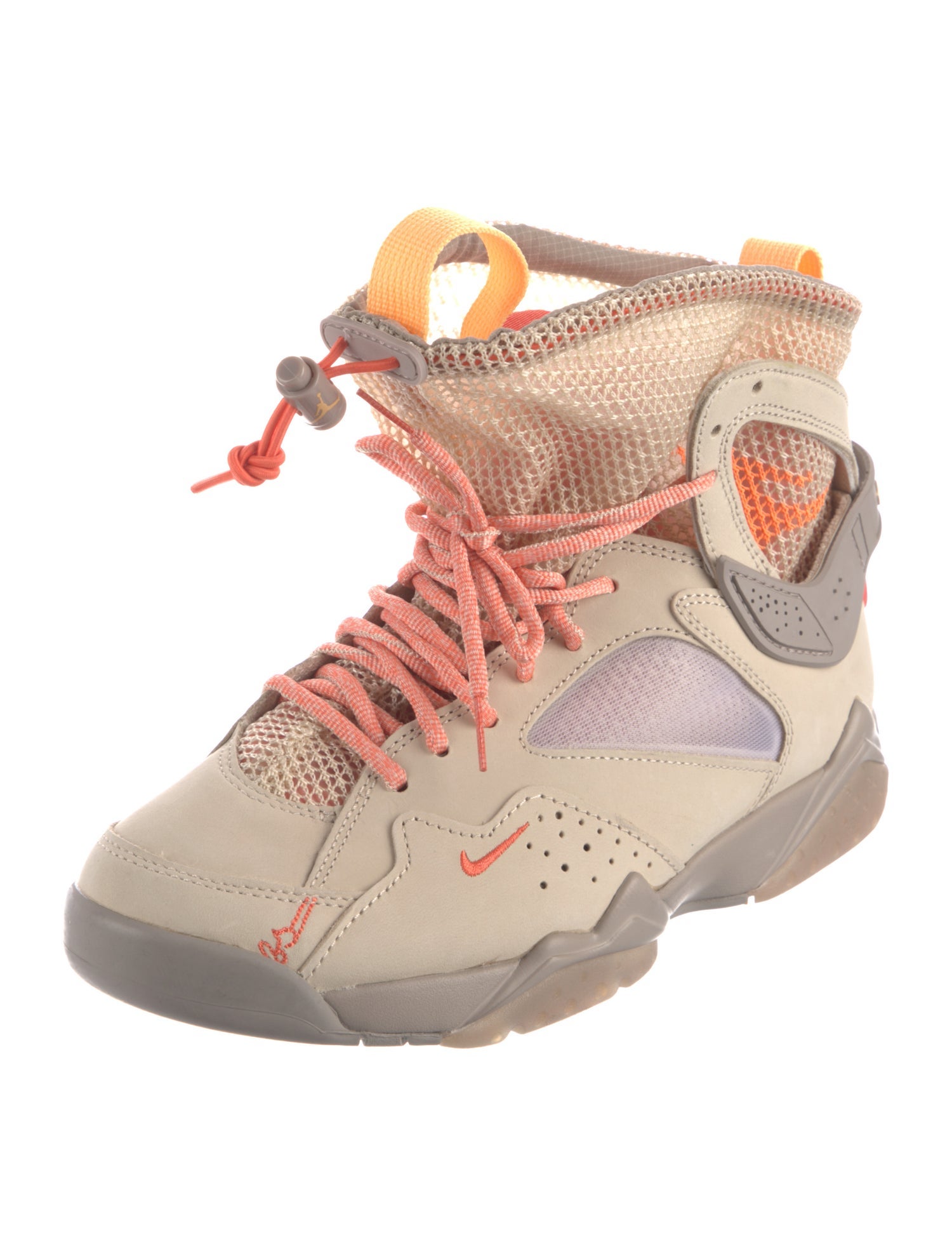 Jordan Mesh Printed Wedge Sneakers