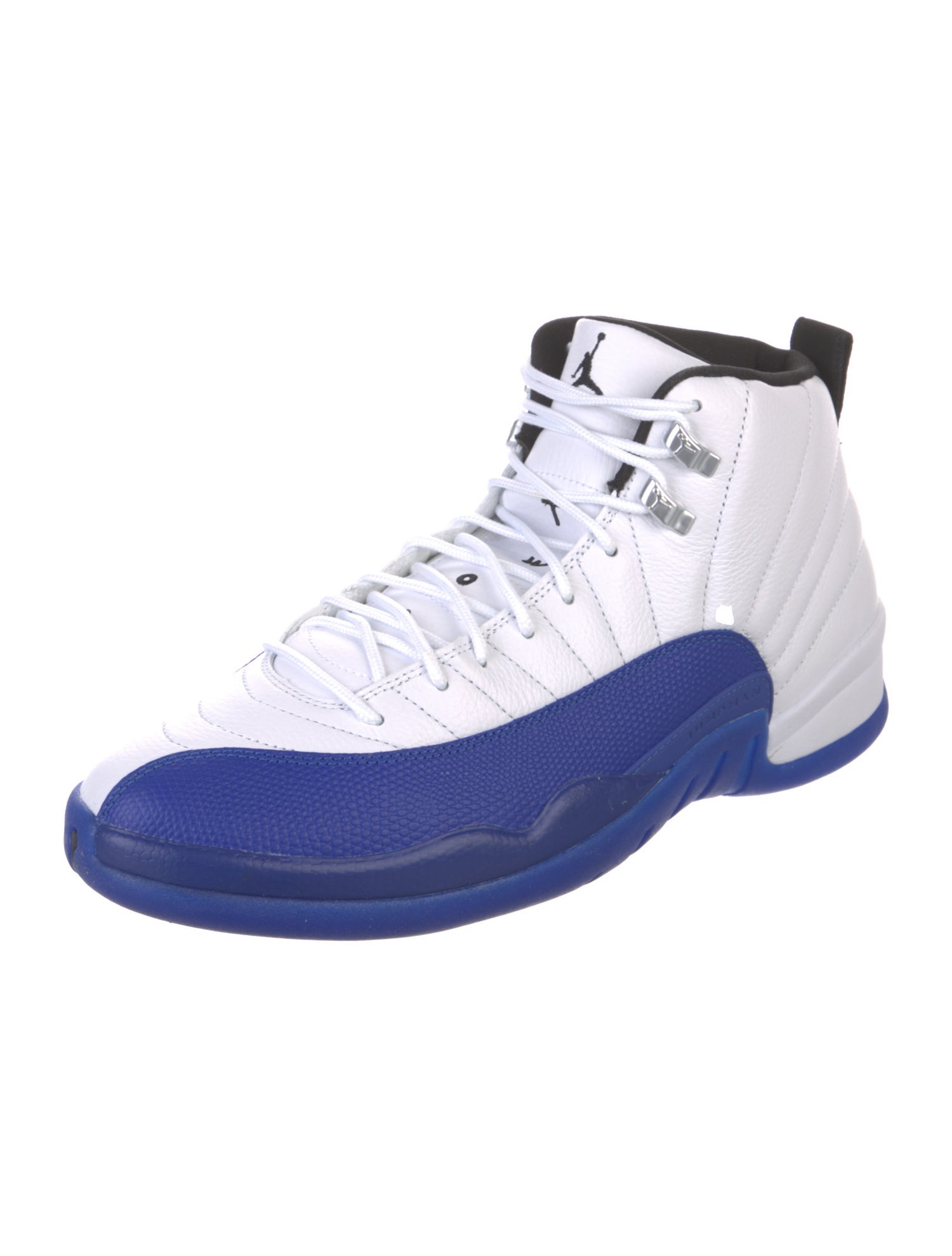 Jordan Leather Colorblock Pattern Sneakers