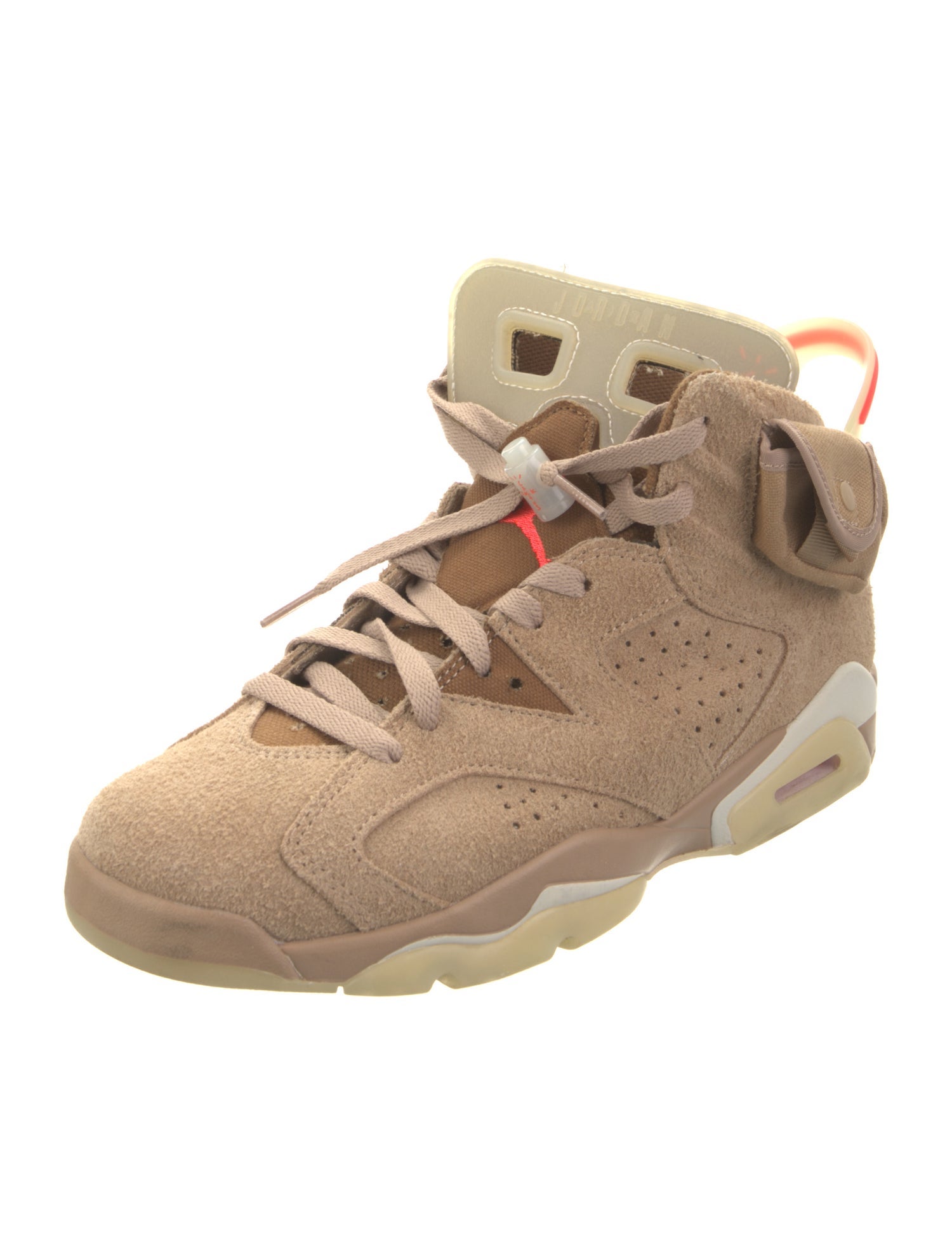 Jordan x Travis Scott 6 Retro British Khaki Sneakers