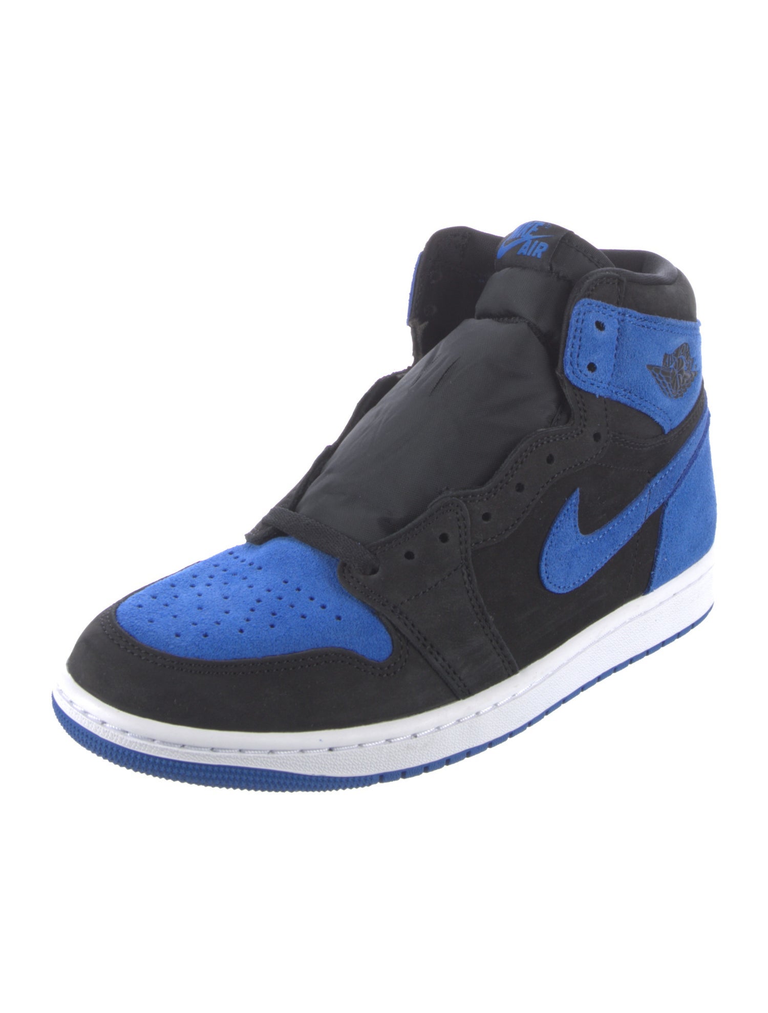 Jordan Suede Colorblock Pattern Sneakers