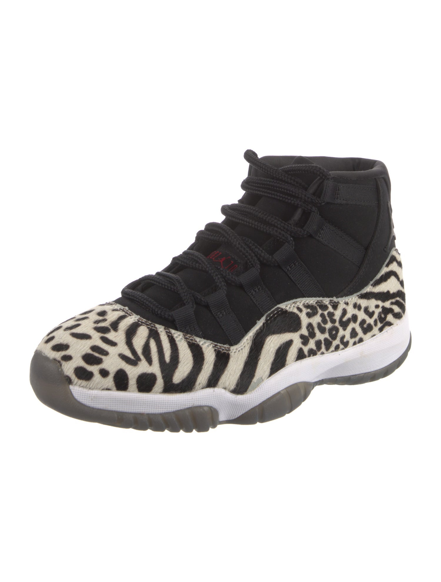 Jordan Ponyhair Animal Print Athletic Sneakers
