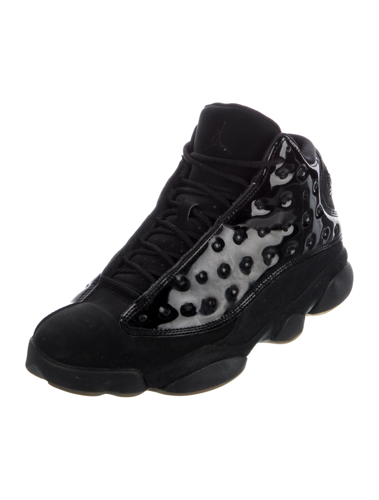 Jordan Patent Leather Printed Sneakers