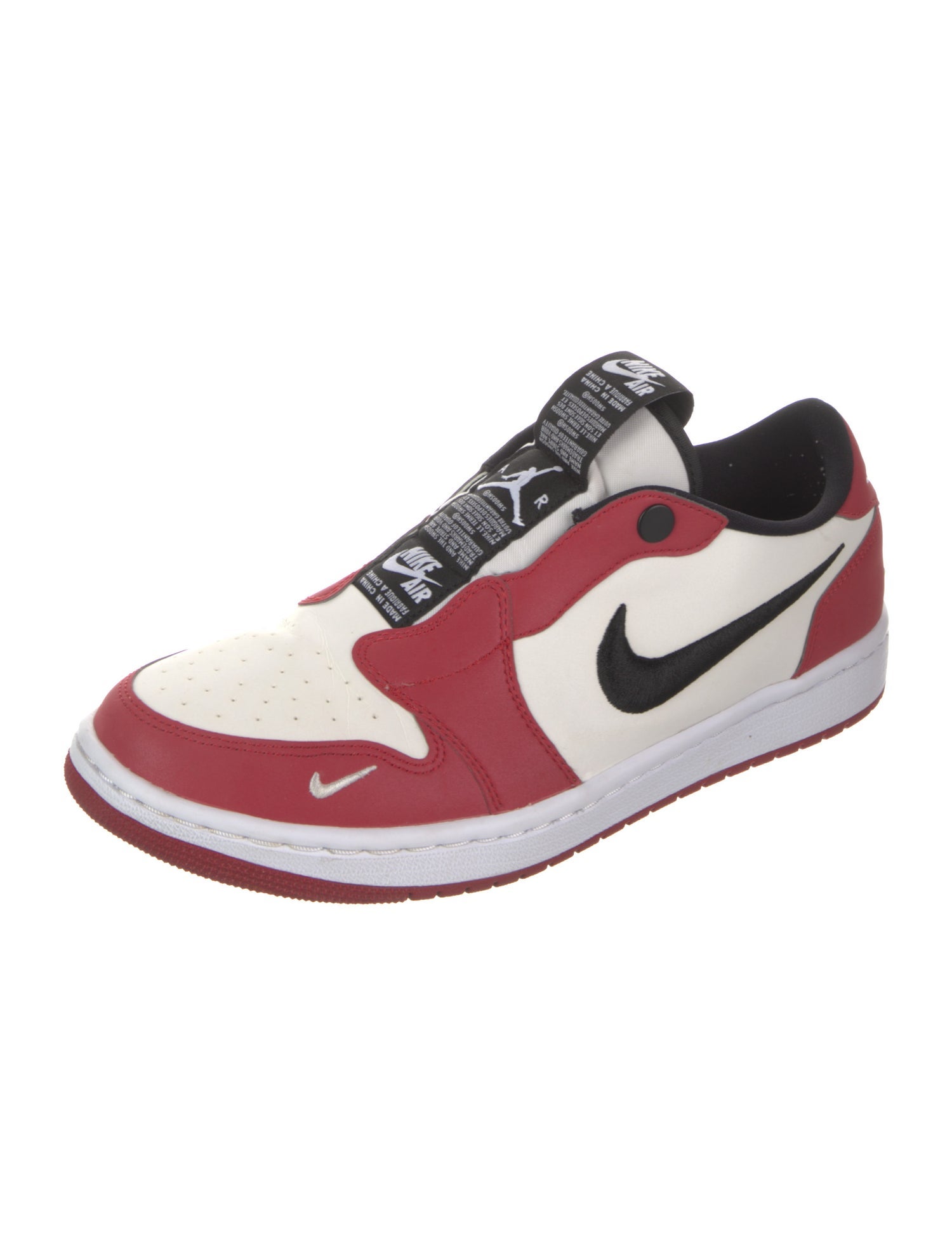 Jordan Leather Printed Athletic Sneakers