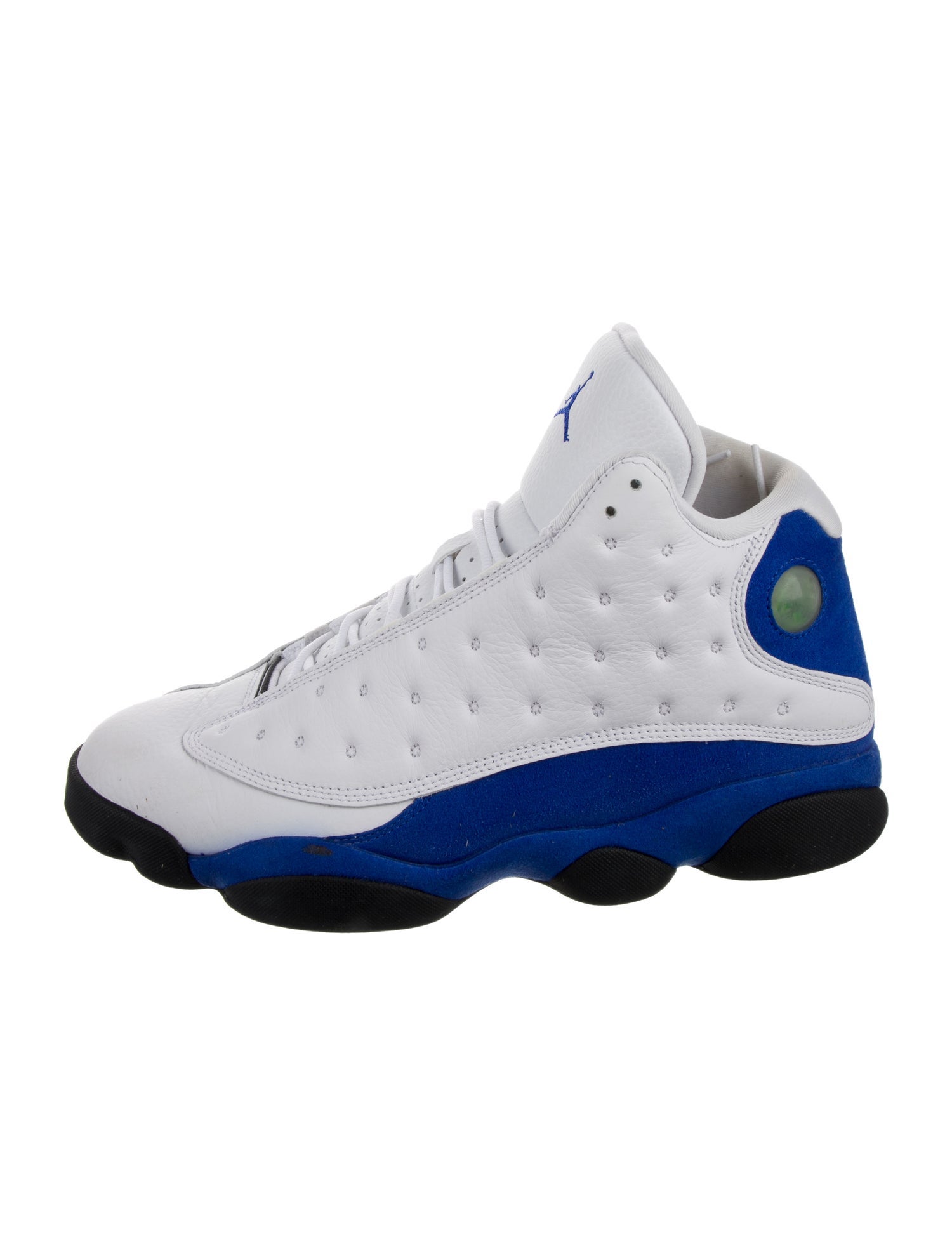 Jordan Leather Colorblock Pattern Athletic Sneakers