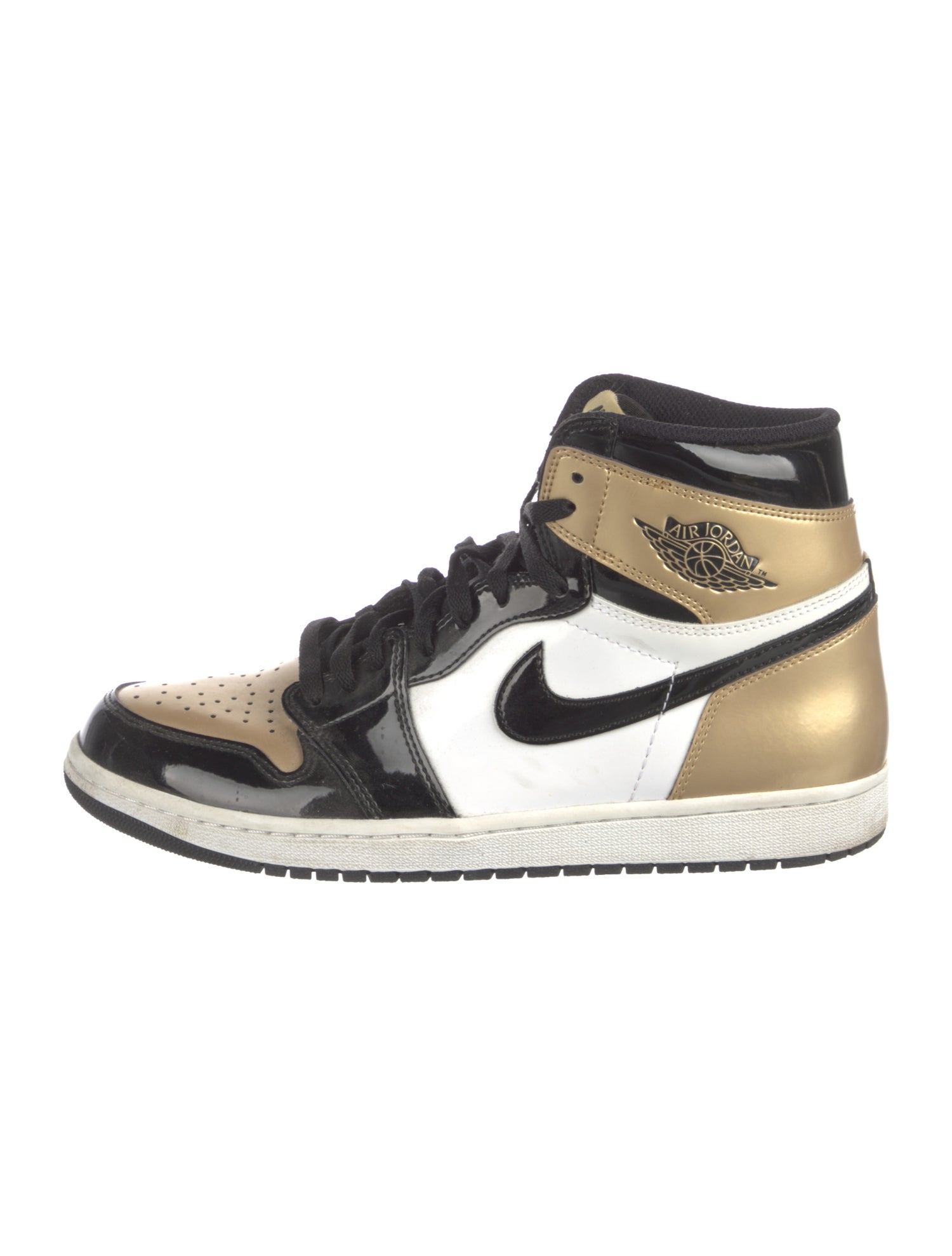Jordan 1 Retro High OG NRG 'Gold Toe' Sneakers