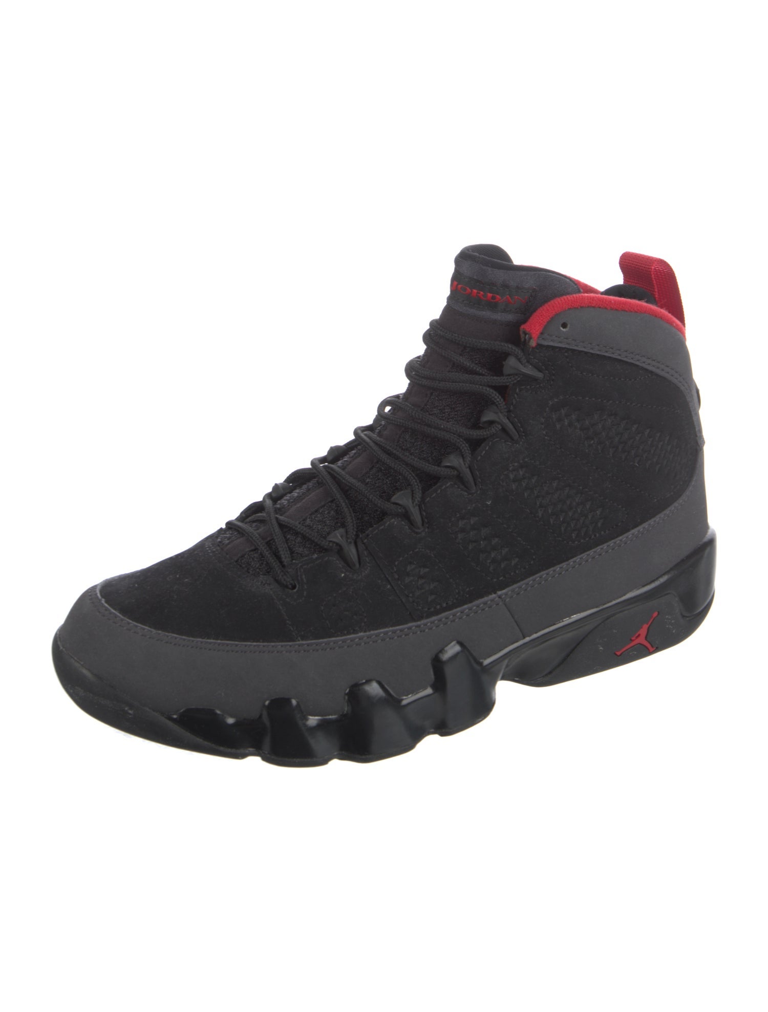 Jordan Suede Colorblock Pattern Sneakers