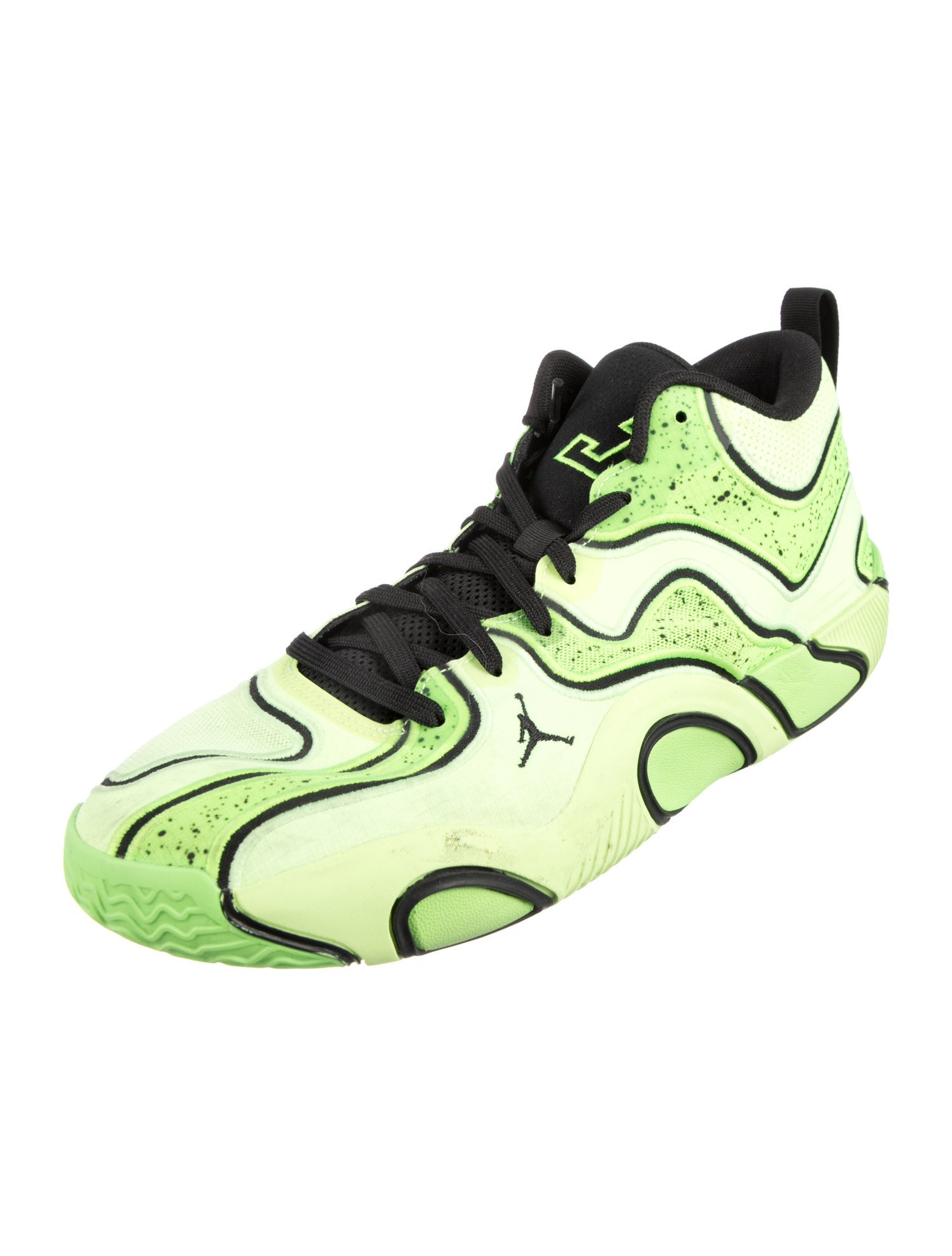 Jordan Leather Patterned Sneakers