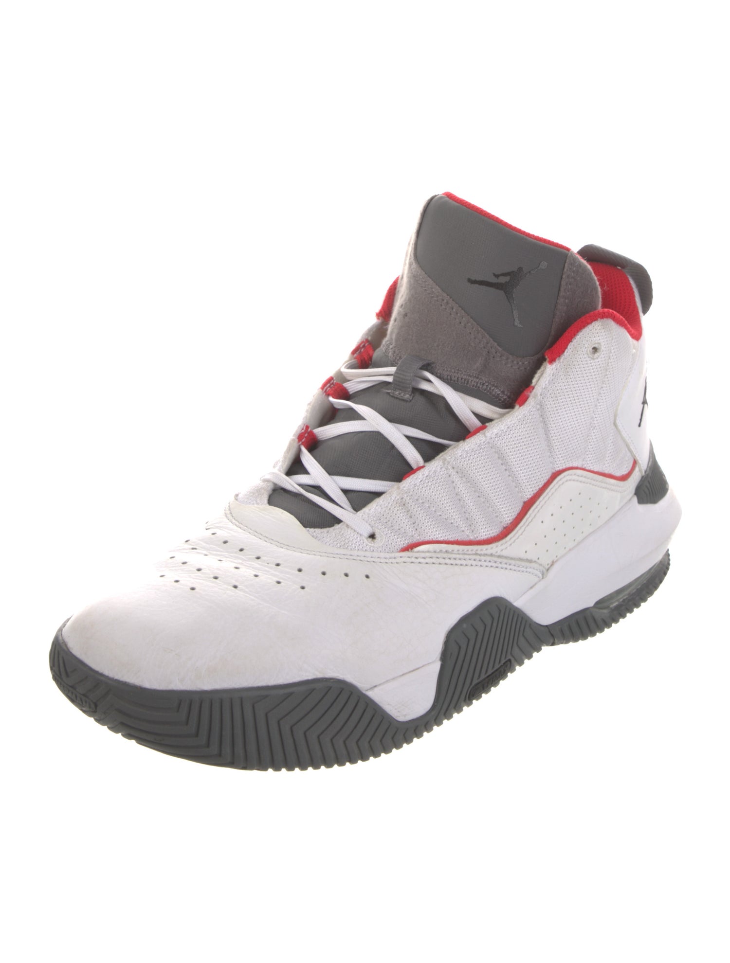 Jordan Leather Patterned Sneakers