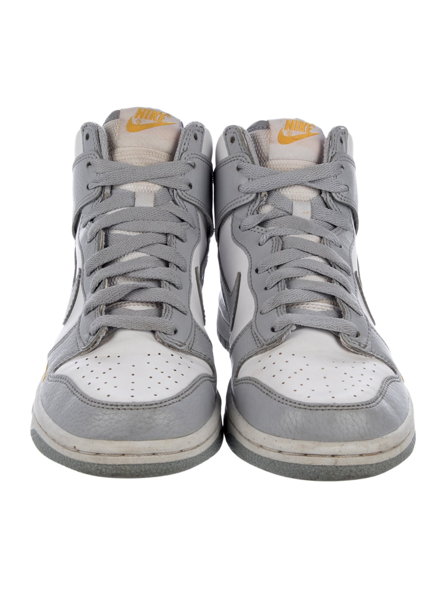 Jordan Boys' Leather High Top Sneakers