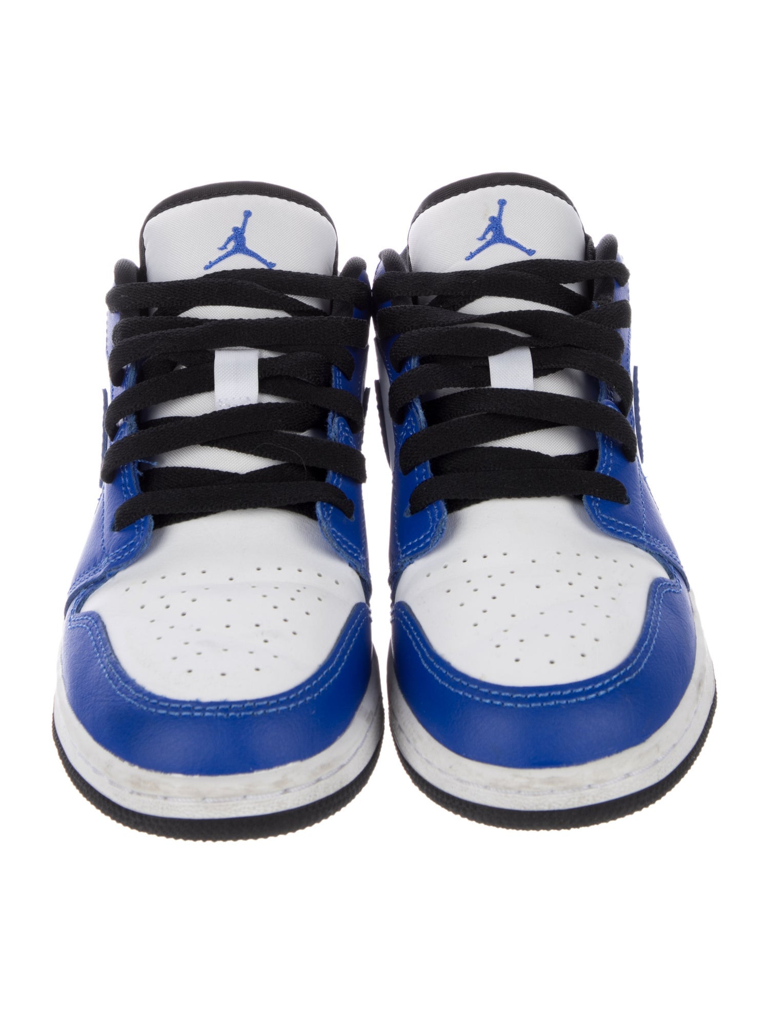 Jordan Pattern Print Leather Low-top Sneakers