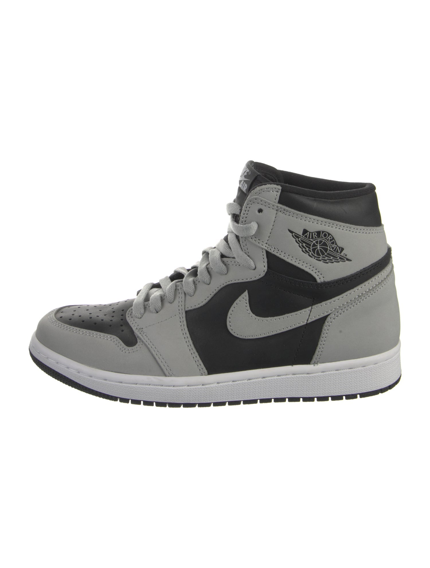 Jordan Leather Colorblock Pattern Sneakers