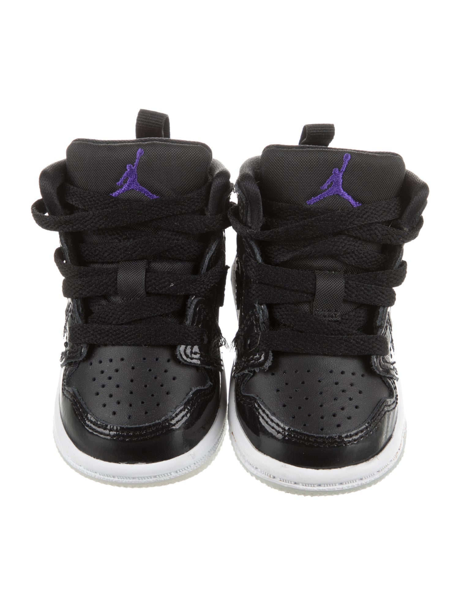 Jordan 1 Mid SE Black White Dark Concord (TD) Sneakers