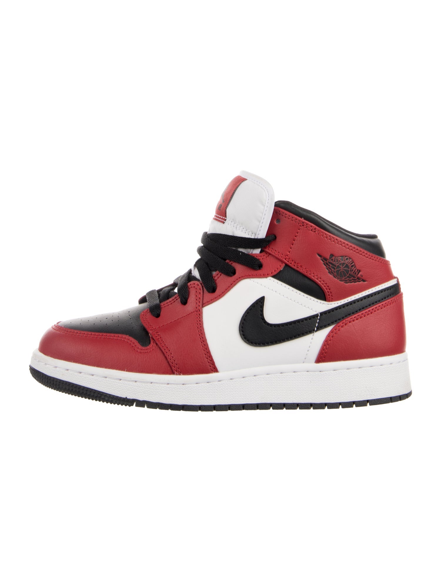 Jordan Boys' Air Jordan 1 Mid GS 'Chicago Black Toe'