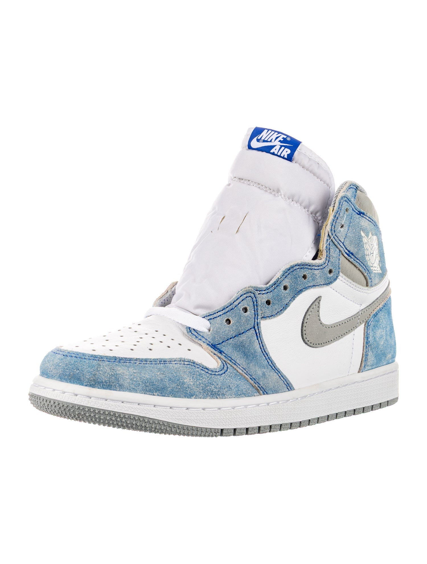 Jordan Jordan 1 Retro High Hyper Royal Smoke Grey Sneakers