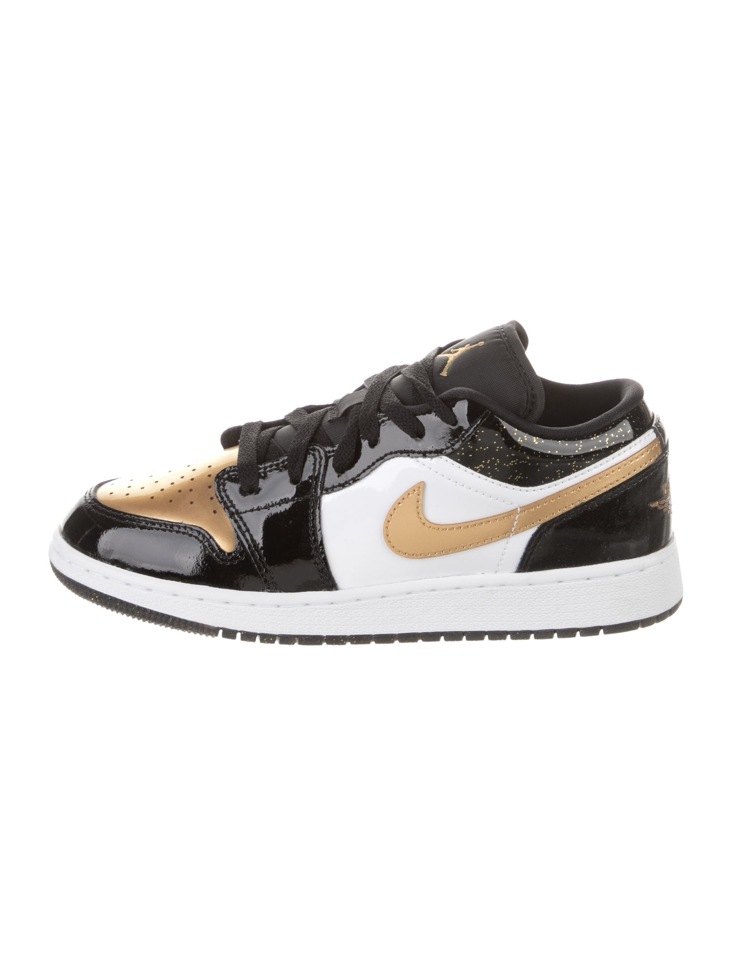 Jordan Kids' 1 Low SE 'Gold Toe' (GS) Sneakers