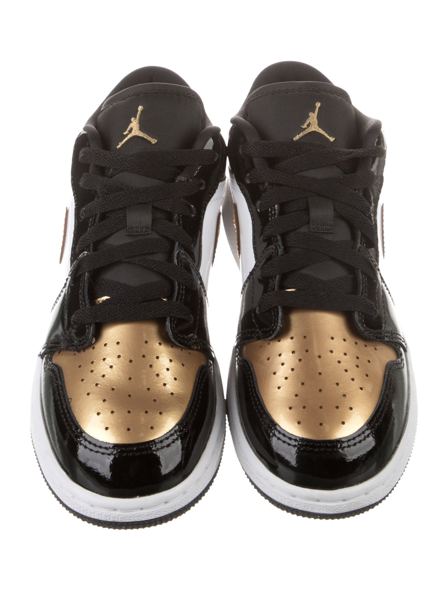 Jordan Kids' 1 Low SE 'Gold Toe' (GS) Sneakers