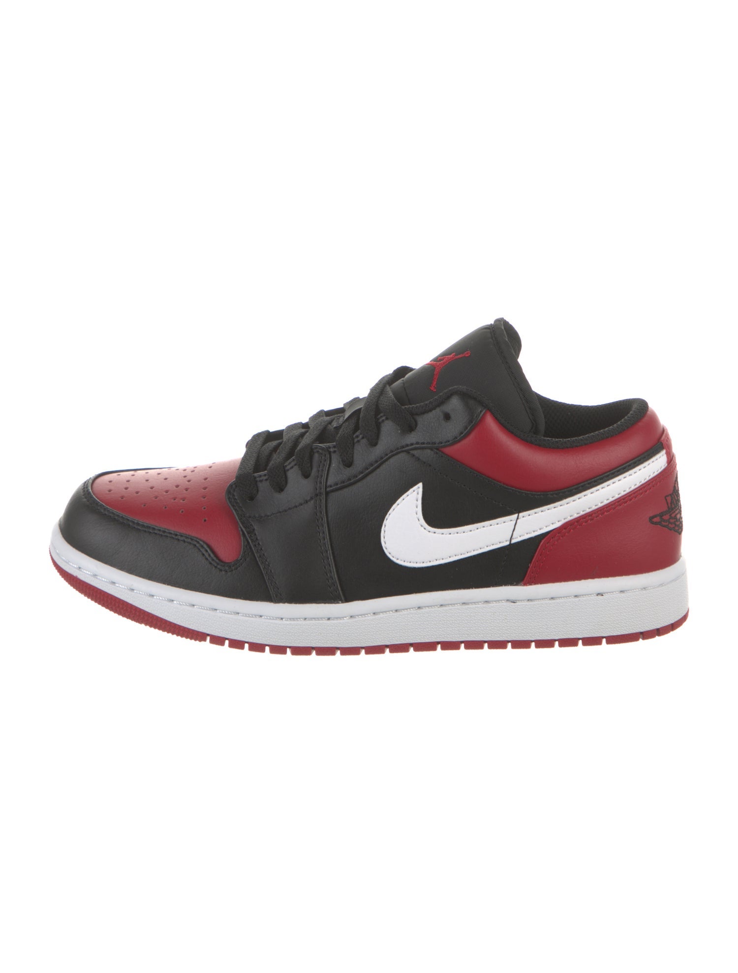 Jordan 1 Low Alternate Bred Toe Athletic Sneakers