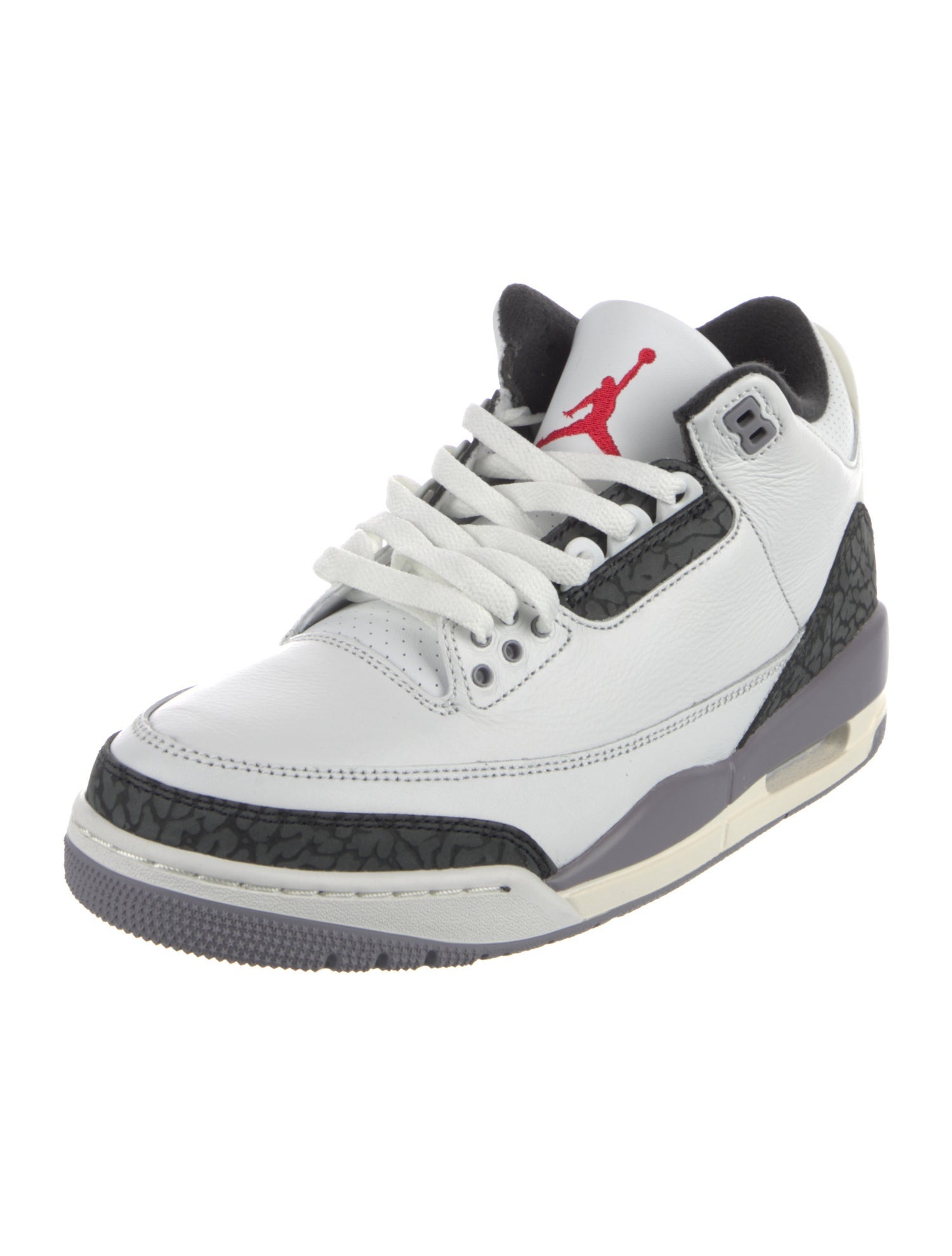 Jordan 3 Retro Cement Grey Sneakers w/ Tags