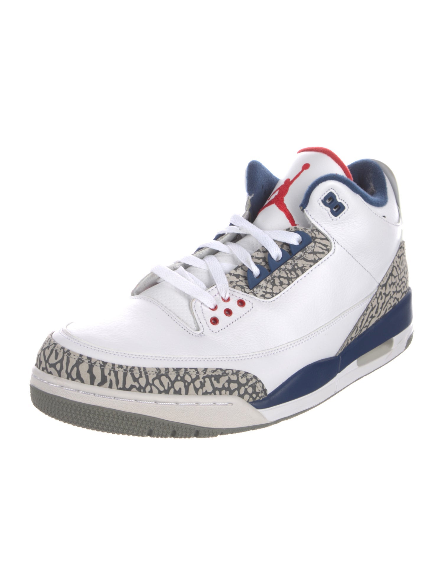 Jordan 3 Retro 'True Blue' (2016) Athletic Sneakers