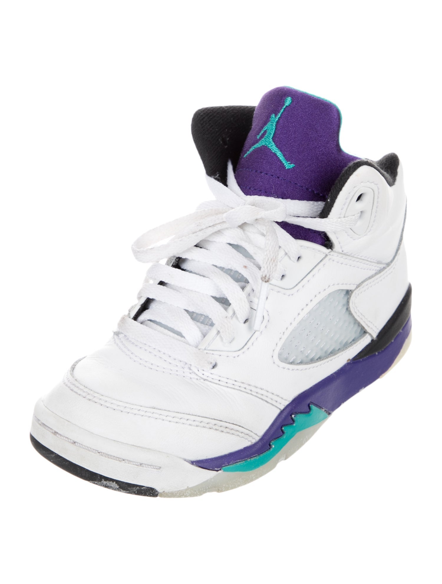 Jordan Boys' 5 Retro High Top Sneakers (PS)