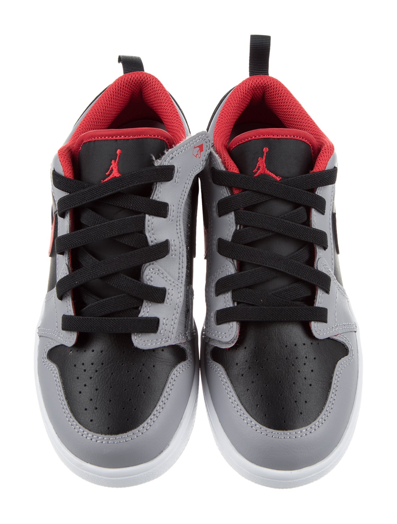 Jordan Boys' 1 Low ALT 'Cement Fire Red' (PS) Sneakers