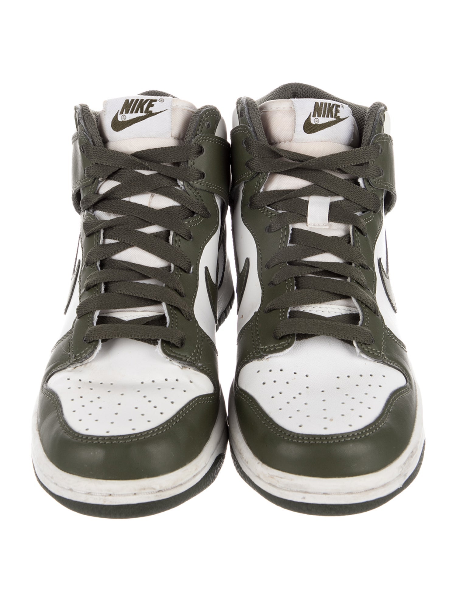 Nike Boy's Leather High Top Sneakers