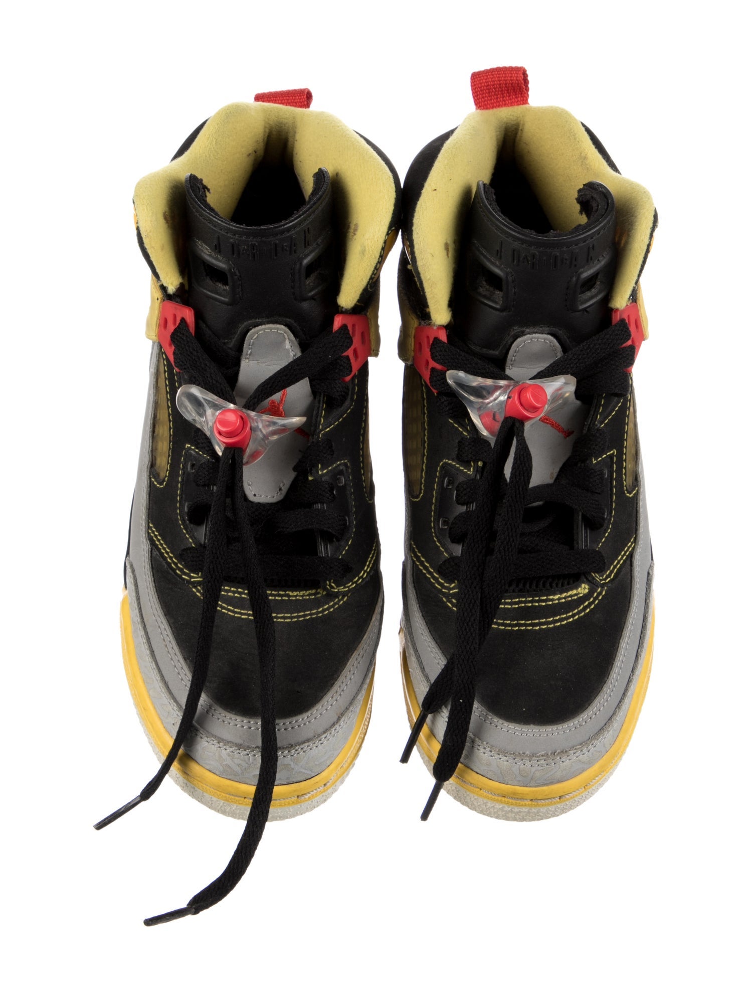 Jordan Boys Pattern Printed Leather Sneakers
