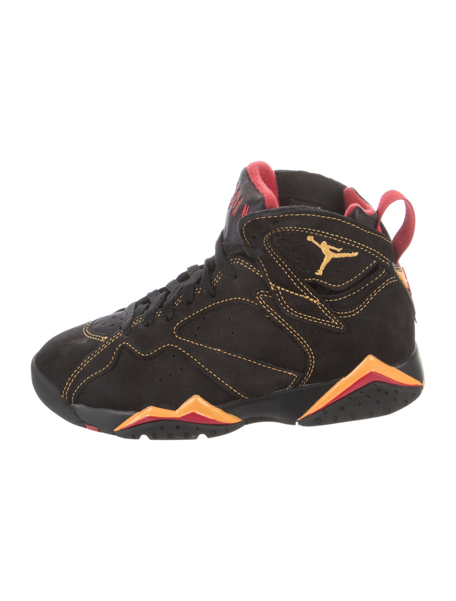 Jordan Suede Printed Athletic Sneakers