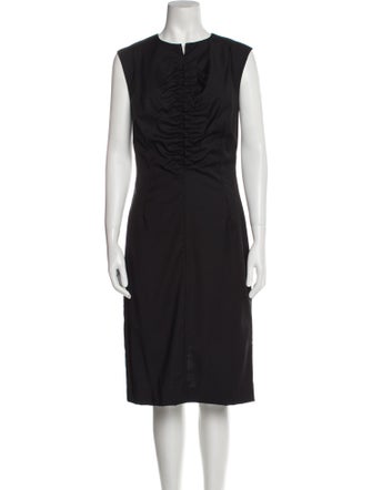 Jordanluca Wool Midi Length Dress