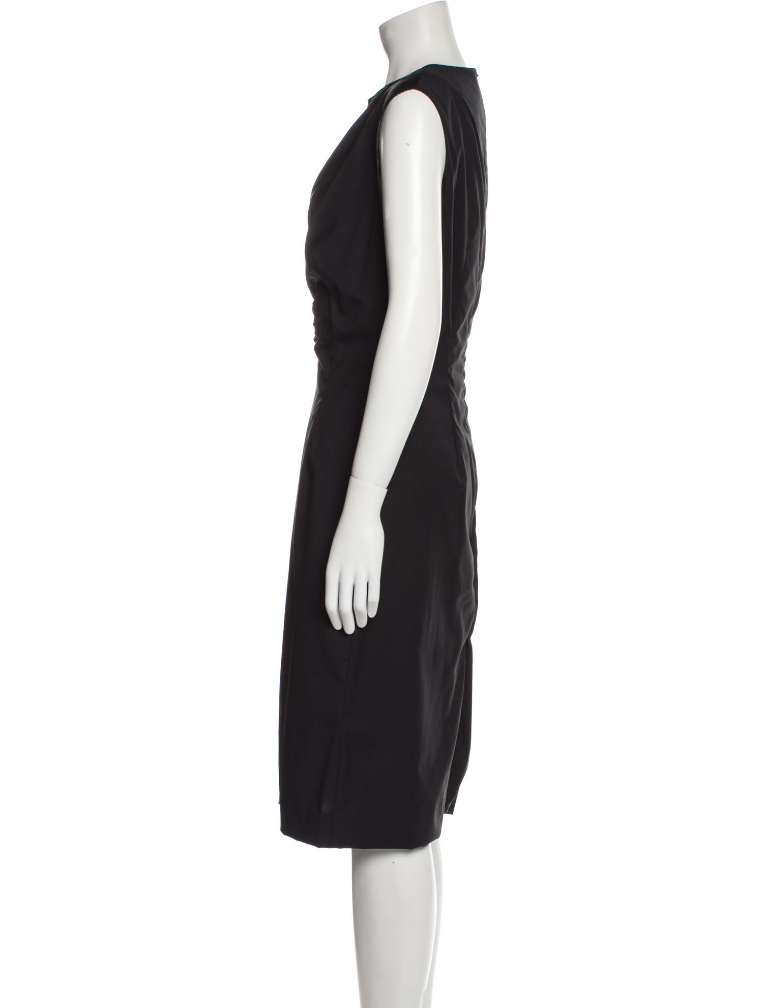 Jordanluca Wool Midi Length Dress