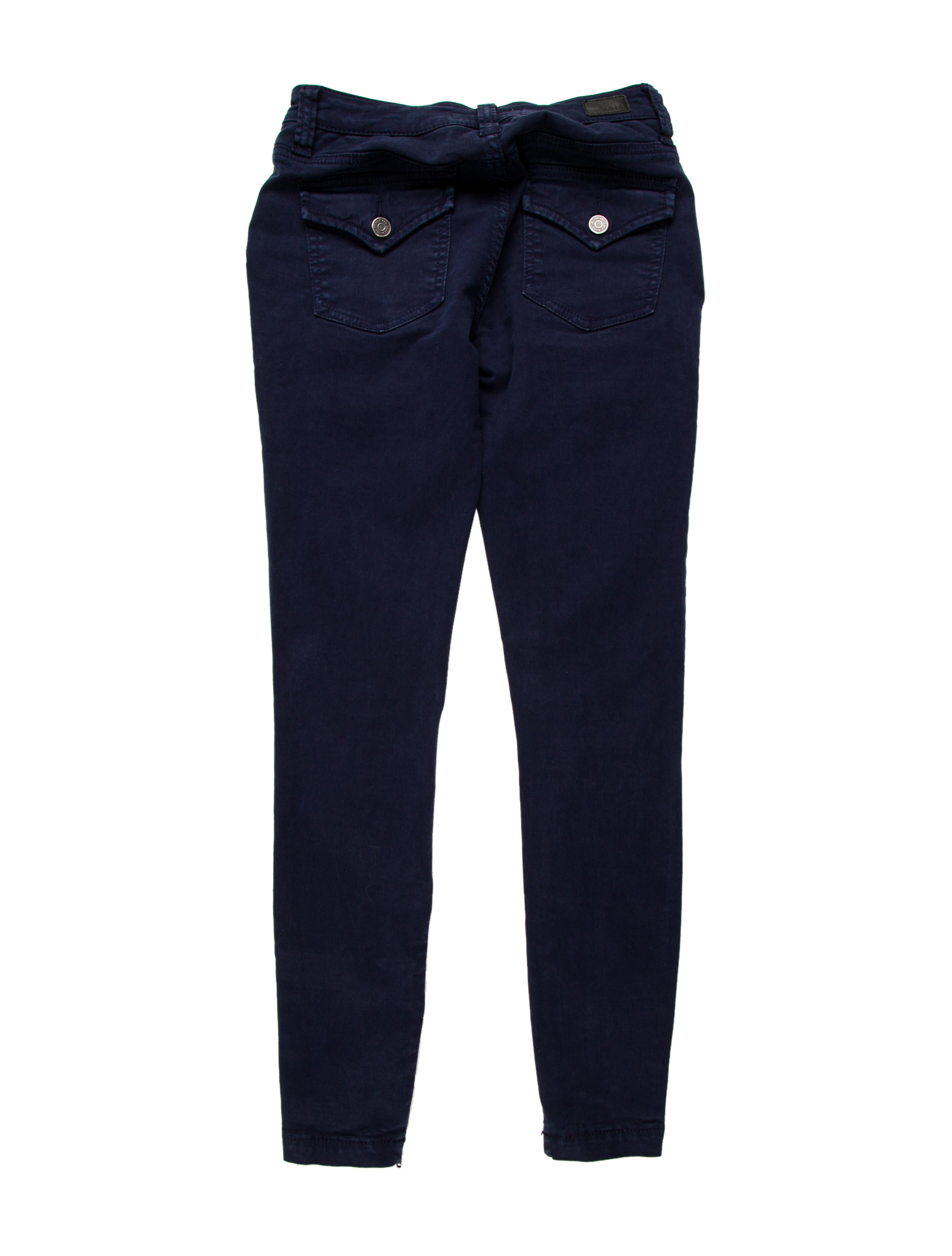 Joie x Solid & Striped Low-Rise Skinny Leg Jeans