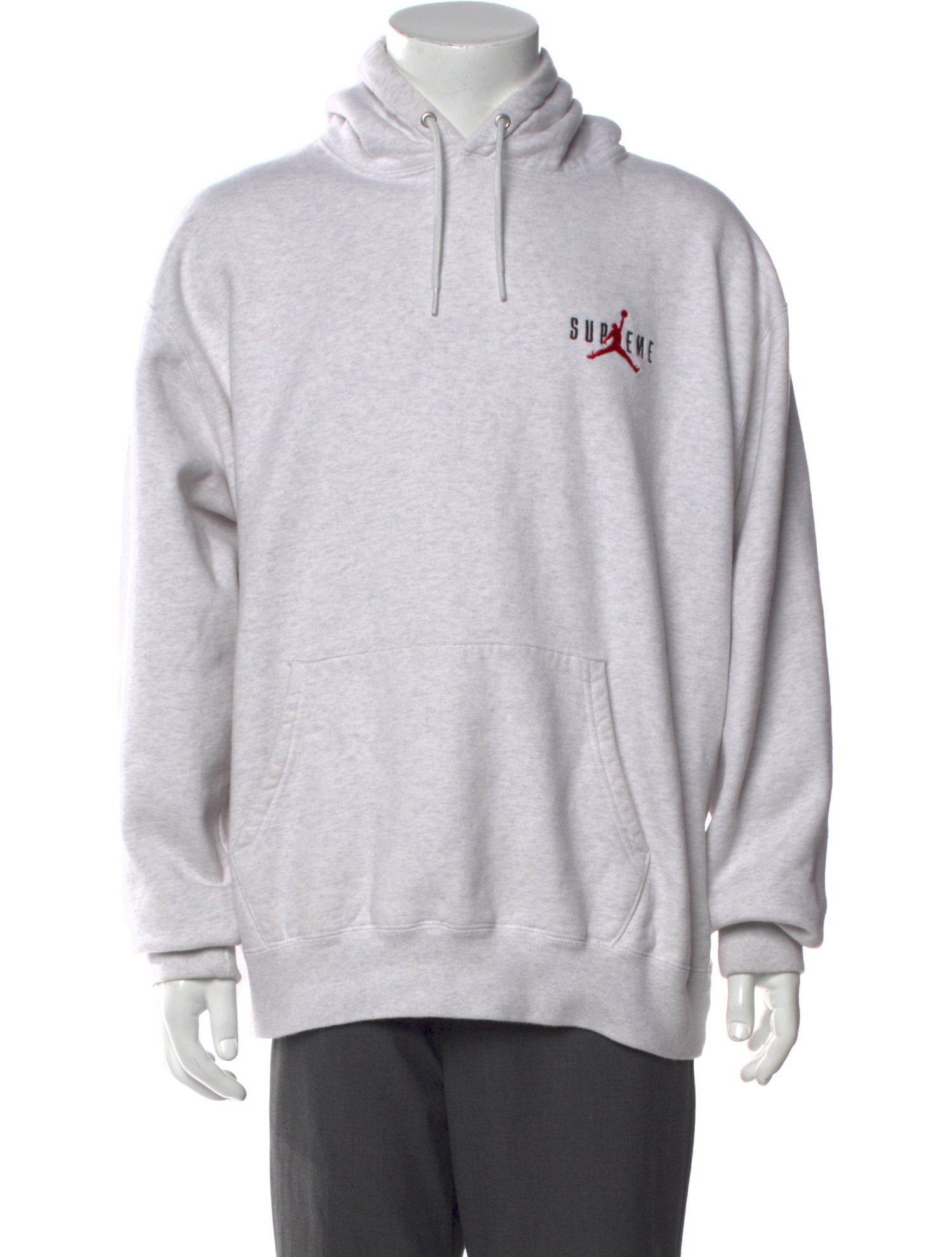 Jordan x Supreme Graphic Print Crew Neck Hoodie