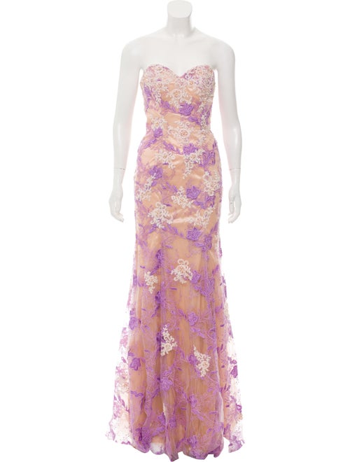 Jovani Embroidered Lace Gown