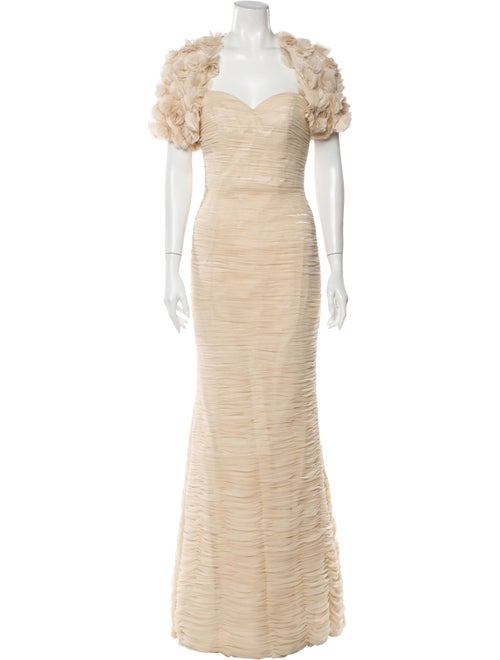 Jovani Ruffle Embellishment Dress Set