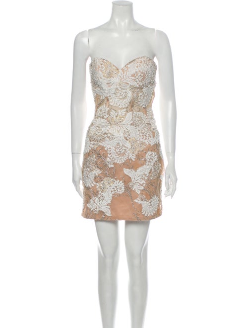 Jovani Strapless Mini Dress