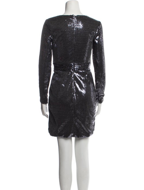 Jovani V-Neck Mini Dress