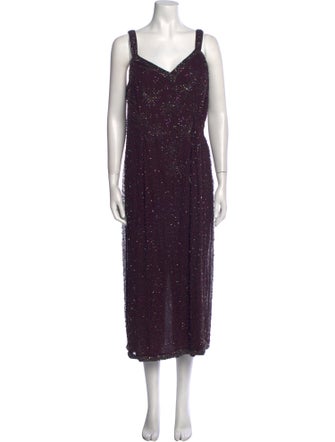 Jovani V-Neck Long Dress