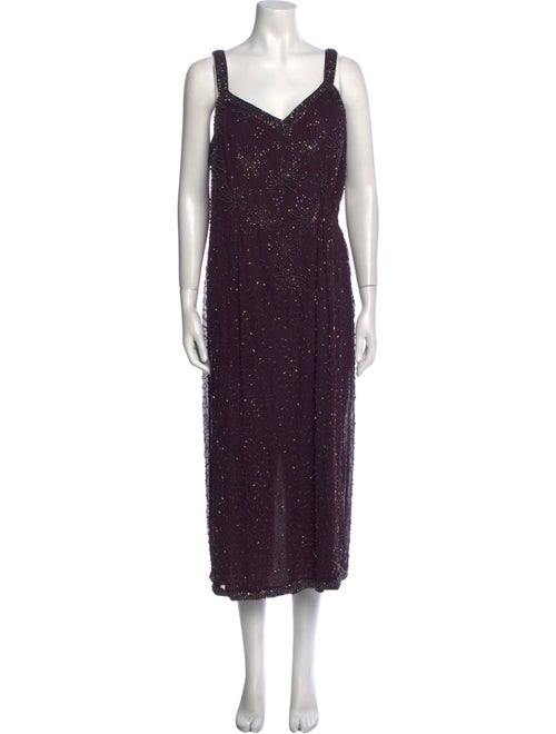 Jovani V-Neck Long Dress