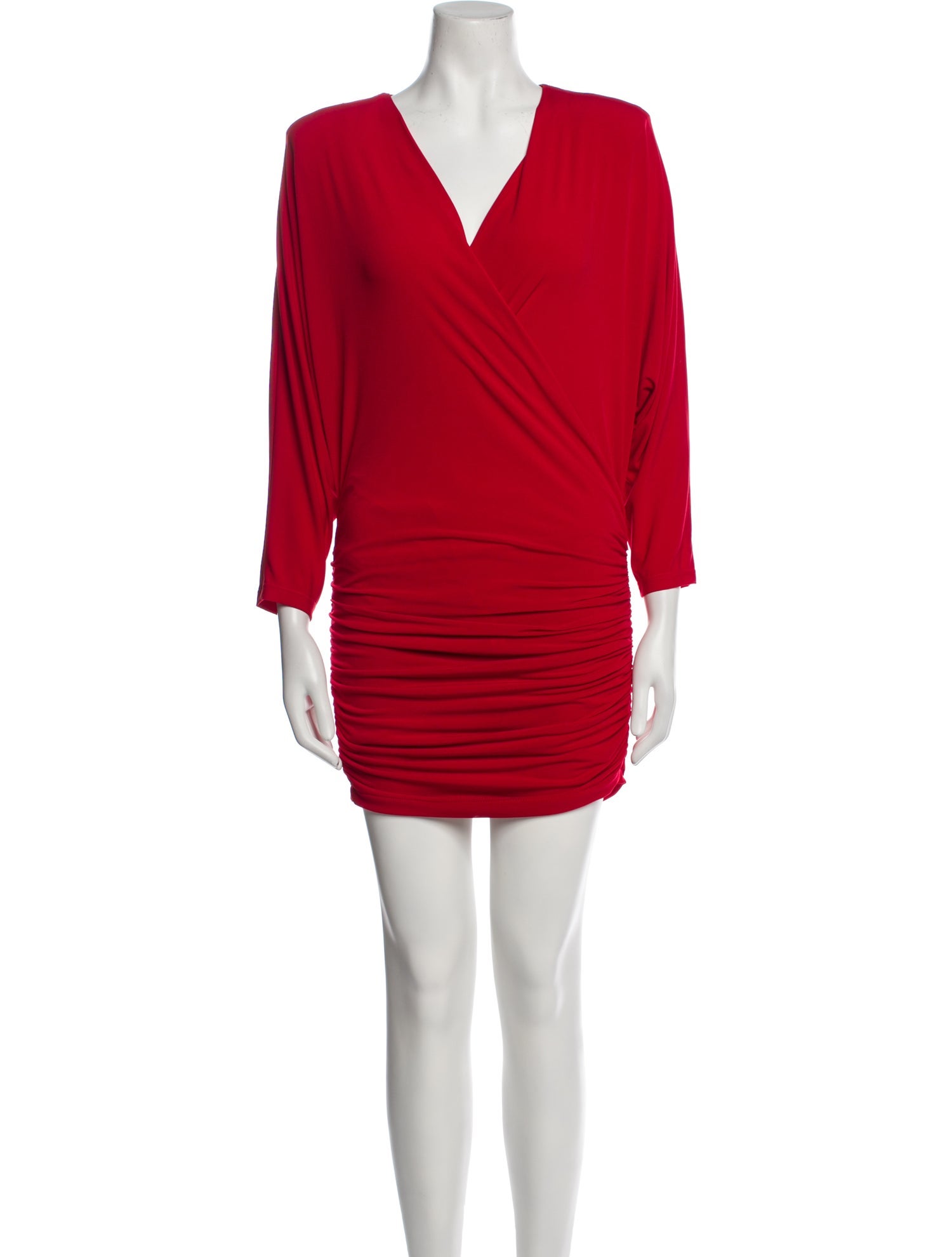 Jovani V-Neck Mini Dress