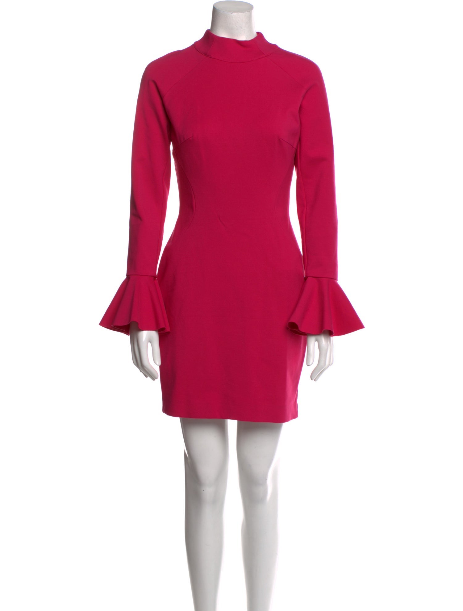 Jovani Turtleneck Mini Dress