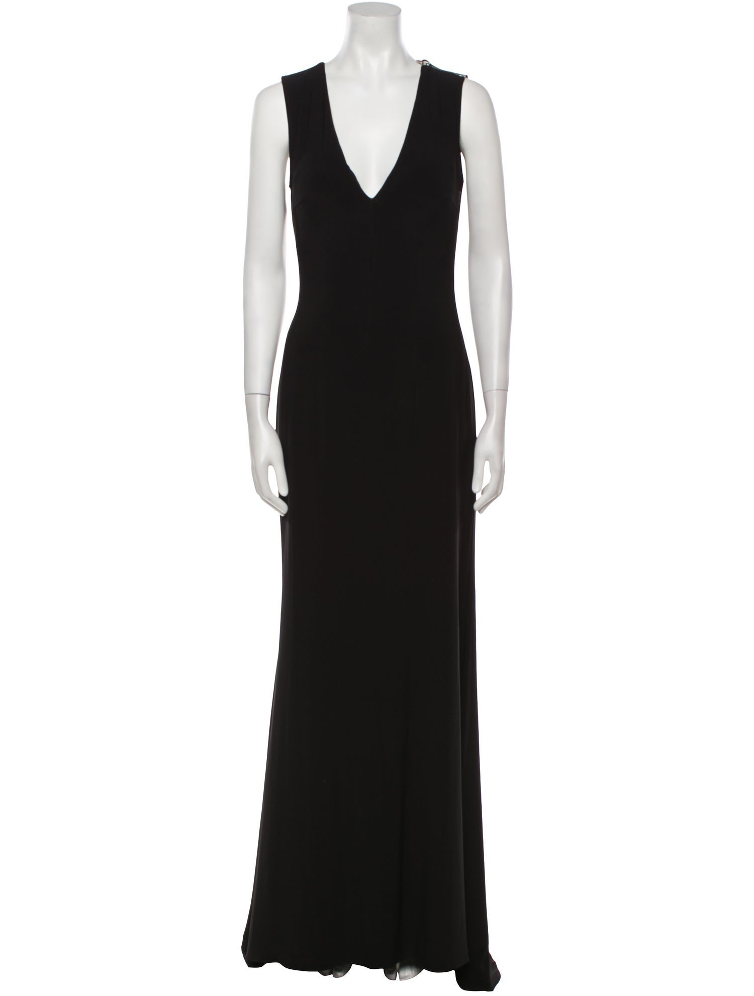 Jovani V-Neck Long Dress