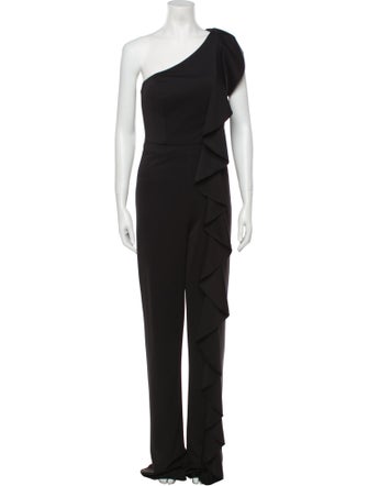 Jovani One-Shoulder Jumpsuit