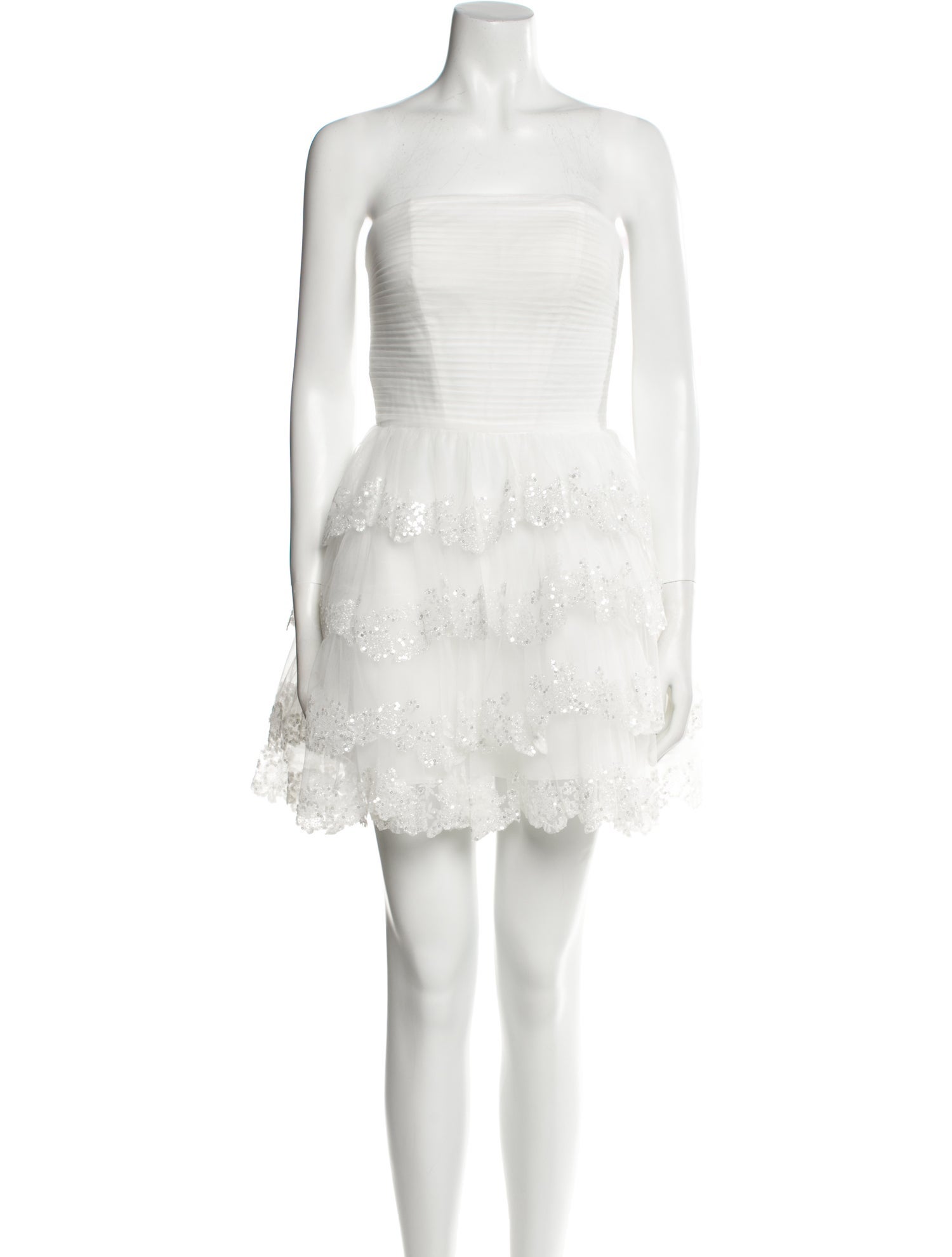 Jovani Strapless Mini Dress