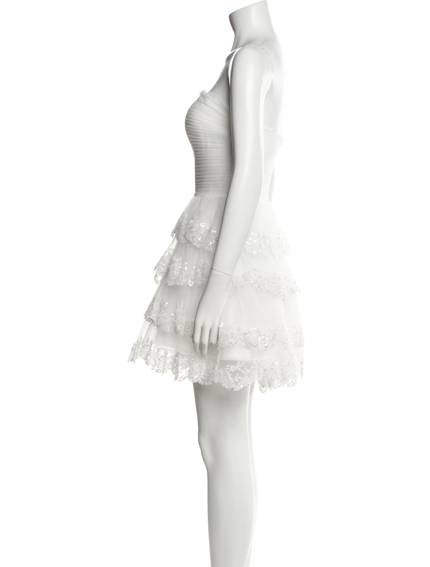 Jovani Strapless Mini Dress